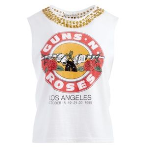 Alice & Olívia MILLER STUDDED BOYFRIEND TANK